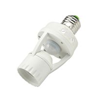 Sensor de Presenca Techna com Soquete E-27