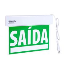 Sinalizacao de Saida SLIM