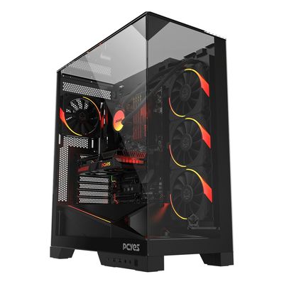Gabinete Gamer PCYES BLACK