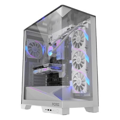 Gabinete Gamer PCYES White
