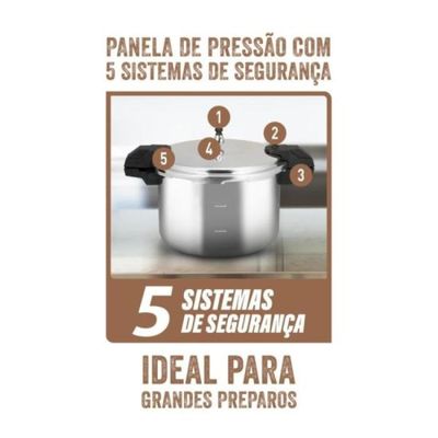 Panela de Pressão de ALTA Capacidade Rochedo