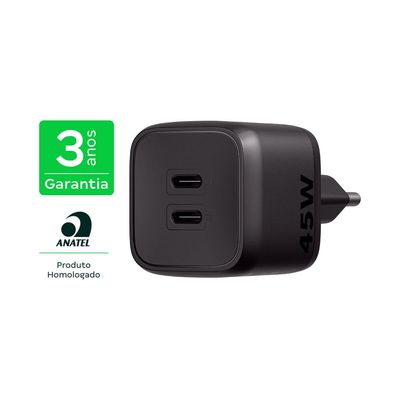 Carregador Ultrarrapido 45W