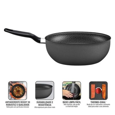 Wok Rochedo Robusta 25CM