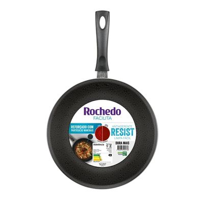 Wok Rochedo Facilita 24CM - Vermelho