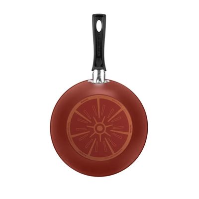 Wok Rochedo Facilita 24CM - Vermelho