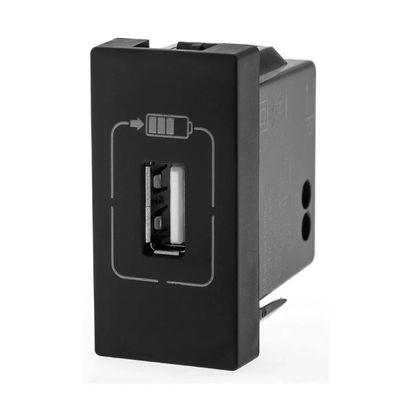 Carregador 1X USB 1500M a 1M Preta