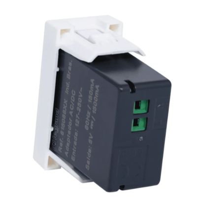 Carregador 1X USB 1500MA 1M Branca