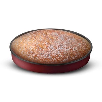Forma de Bolo Rochedo 30CM - Vermelho