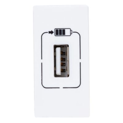 Carregador 1X USB 1500MA 1M Branca