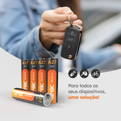 Bateria Alcalina A27 C/5 12V