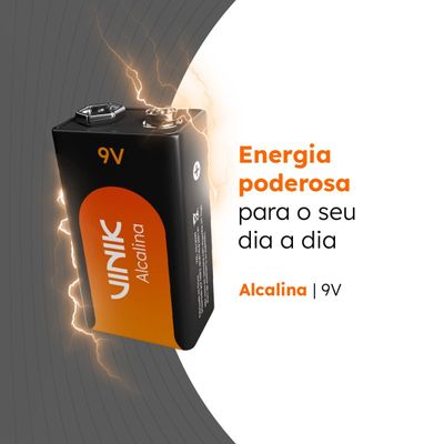Bateria Alcalina 9V
