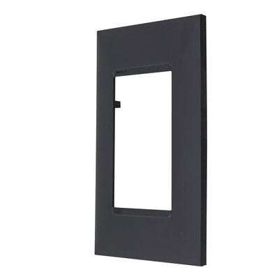 Placa 3 Postos 4X2 Preta
