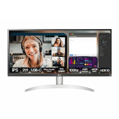Monitor LG 29" Ultrawid 100HZ 1MS FHD Branco