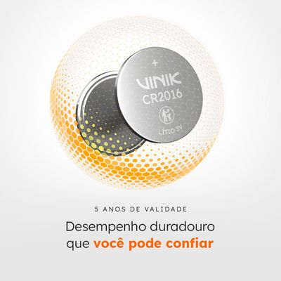 Bateria de Lítio CR2016 C/5 3V