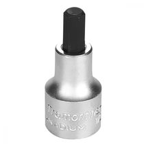 Soquete Aço Cromo Vanadio Hexagonal 10mm. 1/2" Tramontina
