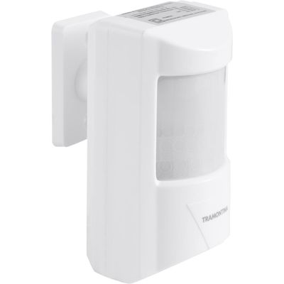 Sensor de Presença 180° Articulado Frontal Tramontina Bivolt com Fotocélula Branco