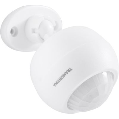 Sensor de Presença  360° Articulado de Parede e Teto Tramontina Bivolt com Fotocélula Branco