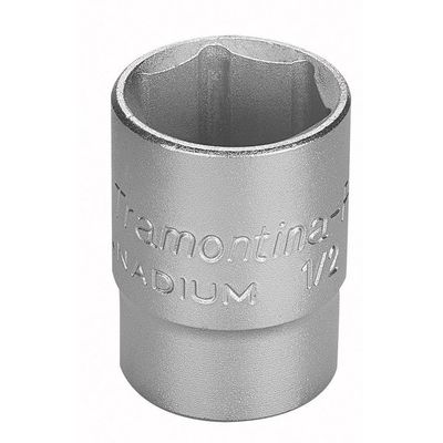 Soquete Sextavado Cromo Vanadio 26mm 1/2" Tramontina