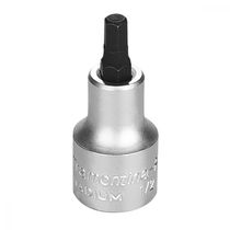 Soquete Aço Cromo Vanadio Hexagonal 6mm Encaixe 1/2"