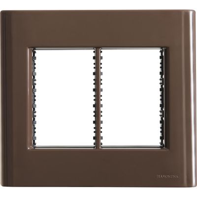 Placa 6 Postos 4x4 Tramontina Giz Madeira com Suporte