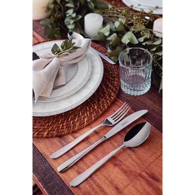Kit 36 Garfos de Mesa Tramontina Cannes em Aço Inox