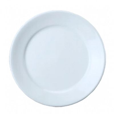 Jogo de 30 Pratos Rasos Jantar Porcelana 24,5 cm Bar Hotel Germer