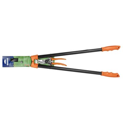 Conjunto 2 Tesoura Poda Tesourão Cabo Metálico Tramontina