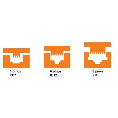 Alicate Crimpador RJ11, RJ12 e RJ45 Tramontina PRO