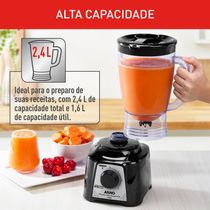 Liquidificador Power Mix LQ19 Arno Preto 127V