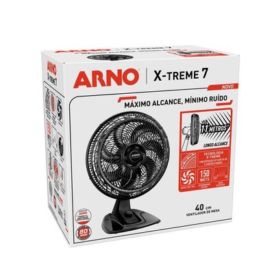 Ventilador de Mesa 40cm Xtreme VE70 7 Pás Arno 220V