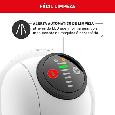Cafeteira Expresso Arno Dolce Gusto Genio S Basic Branca 220V