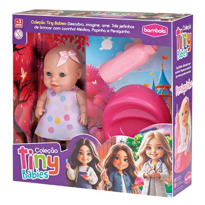 Boneca Tiny Babies com Acessórios 995 Bambola