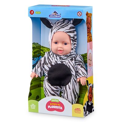 Boneca Amigos Da Floresta Adijomar