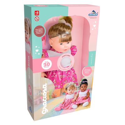 Boneca Graciosa Loira Adijoma