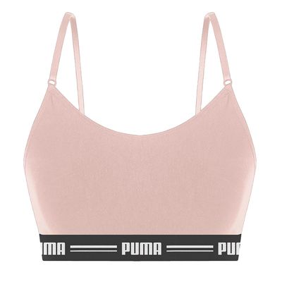 Top Puma Modal Stretch Feminino - Nude GG / Bege