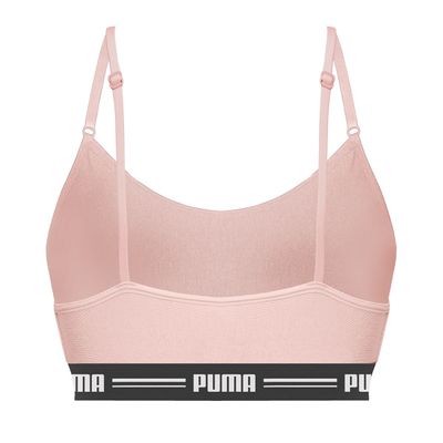 Kit 2 Tops Puma Modal Stretch Feminino M / Bege