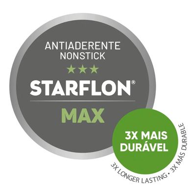 Pipoqueira Tramontina Paris 22 cm 4,8 Litros Grafite em Alumínio Starflon Max