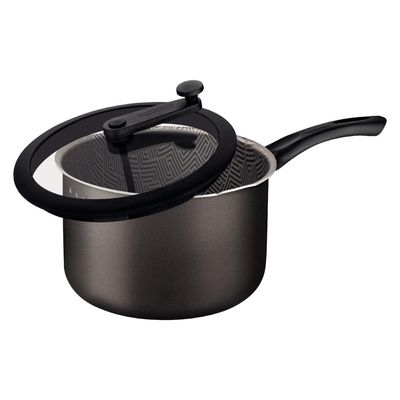 Pipoqueira Tramontina Paris 22 cm 4,8 Litros Grafite em Alumínio Starflon Max