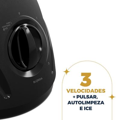 Liquidificador Britânia 600W 2,1L 3 Velocidades BLQ900A 127V