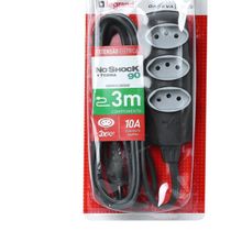 Extensao Noshock 90 PP 3X0,75 3M Grafite