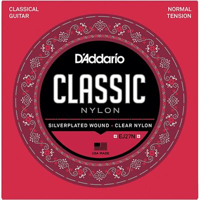 Encordoamento de NYLON para Violão EJ27N Student Classics Normal Tension