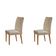Conjunto com 2 Cadeiras de Jantar Olivia III Capuccino