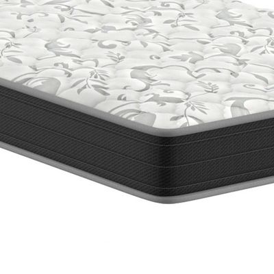 Colchão Solteiro King Hortensia D33 (20x108x198) Preto e Branco