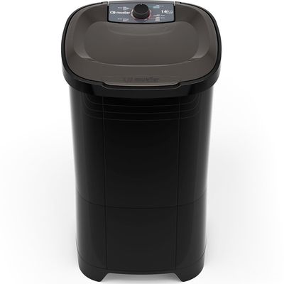 Tanquinho de Lavar Roupas MLT14B Semiautomático 14 kg Mueller Preto / 110V