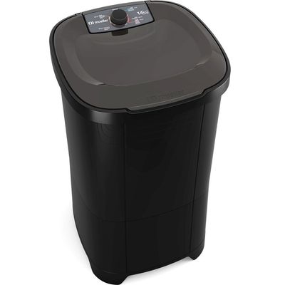 Tanquinho de Lavar Roupas MLT14B Semiautomático 14 kg Mueller Preto / 110V