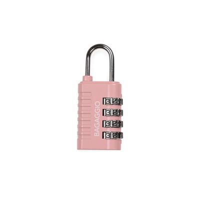 Cadeado para Mala com 4 Dígitos Alloy Rosa U / Rosa