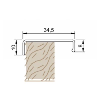 Puxadore Snello Dourado - 15cm