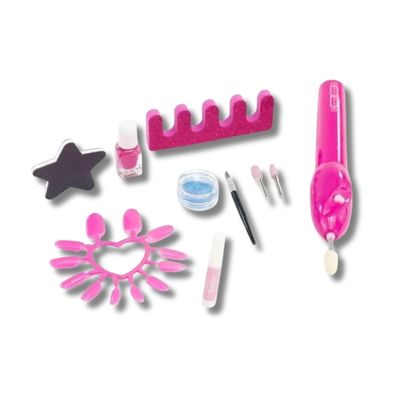 KIT INFANTIL MANICURE UNHAS DECORADAS - BBR TOYS