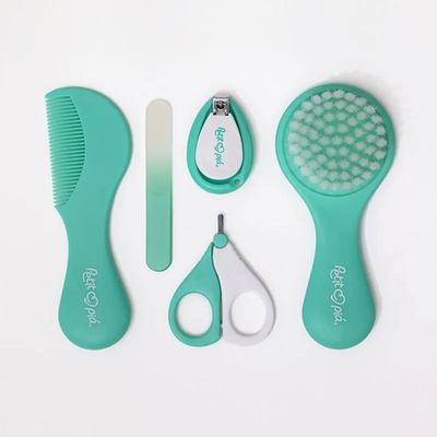 KIT CUIDADOS PARA O BEBE 5 PEÇAS VERDE - PETIT PIA