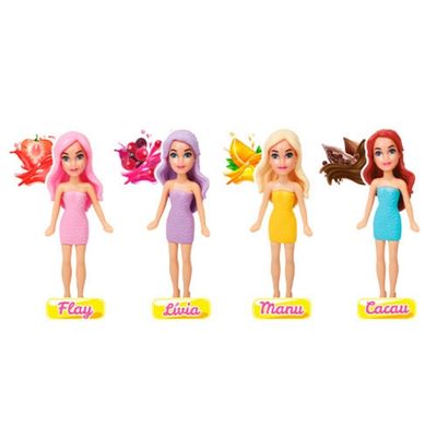 MINI BONECA TURMA DA MANU 9CM SORTIDA - POLIBRINQ